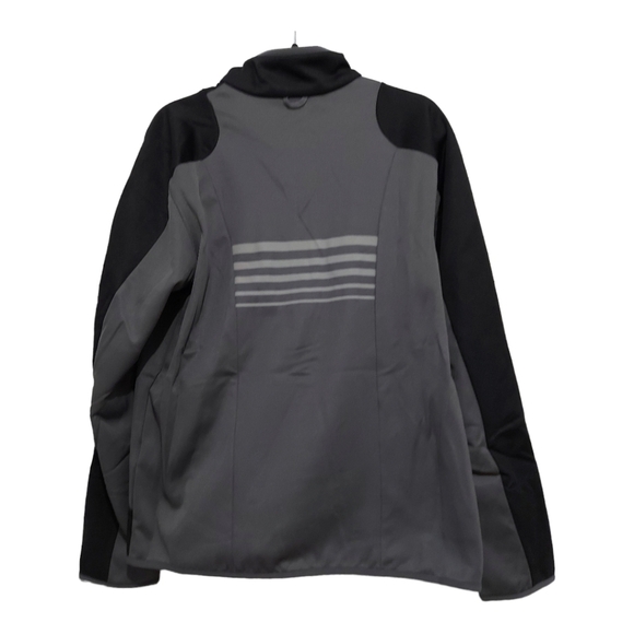 North End Black Grey Fleece Jacket Men’s Size S - Picture 4 of 8